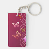 Butterflies Sleutelhanger (achterkant)