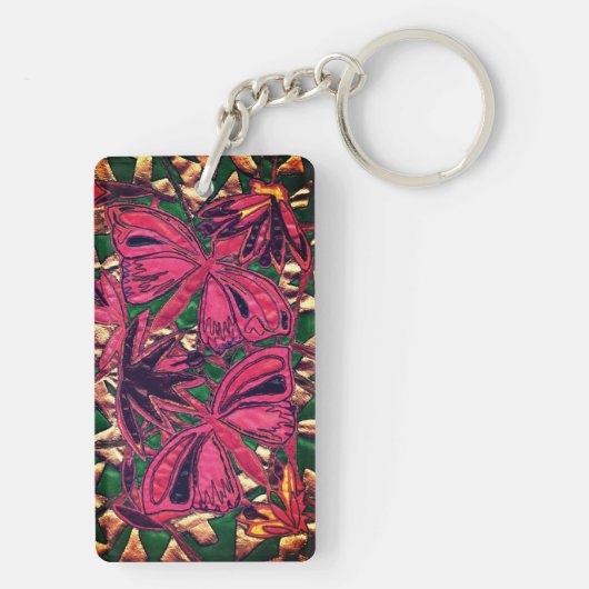 Butterflies Sleutelhanger (achterkant)