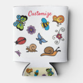 Butterflies Snagels snijdt Thunder_Cov Blikjeskoeler (Voorkant)