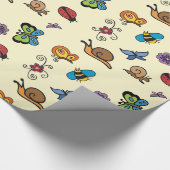 Butterflies Snagels snijdt Thunder_Cove Cadeaupapier (Hoek)