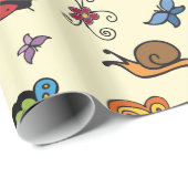 Butterflies Snagels snijdt Thunder_Cove Cadeaupapier (Rol Hoek)