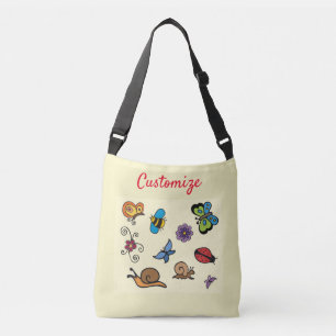Butterflies Snagels snijdt Thunder_Cove Crossbody Tas