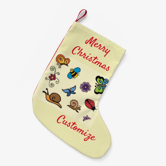 Butterflies Snagels snijdt Thunder_Cove Kleine Kerstsok (Voorkant (Hangend))