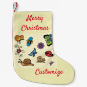 Butterflies Snagels snijdt Thunder_Cove Kleine Kerstsok (Voorkant)