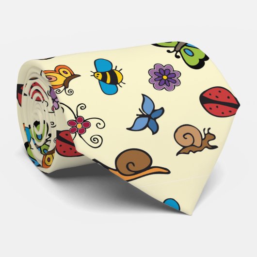 Butterflies Snagels snijdt Thunder_Cove Stropdas (Opgerold)