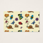 Butterflies Snagels snijdt Thunder_Cove Visitekaartje (Achterkant)