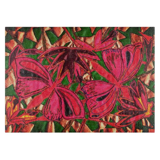 Butterflies Snijplank (Voorkant)