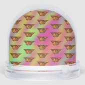 Butterflies Snow Globe Sneeuwbol (Achterkant)
