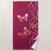 Butterflies Strandlaken (Voorkant)