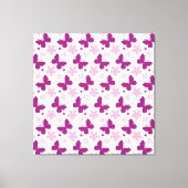Butterflies Stretted Canvas Print (Voorkant)
