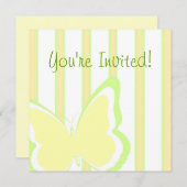 Butterflies & Stripes Kaart (Voorkant / Achterkant)