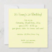 Butterflies & Stripes Kaart (Achterkant)