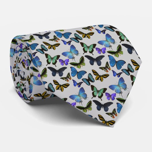 Butterflies Stropdas (Opgerold)