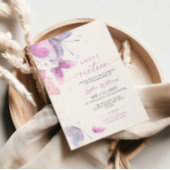 Butterflies Sweet 16 Verjaardag Uitnodiging