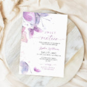 Butterflies Sweet 16 Verjaardag Uitnodiging