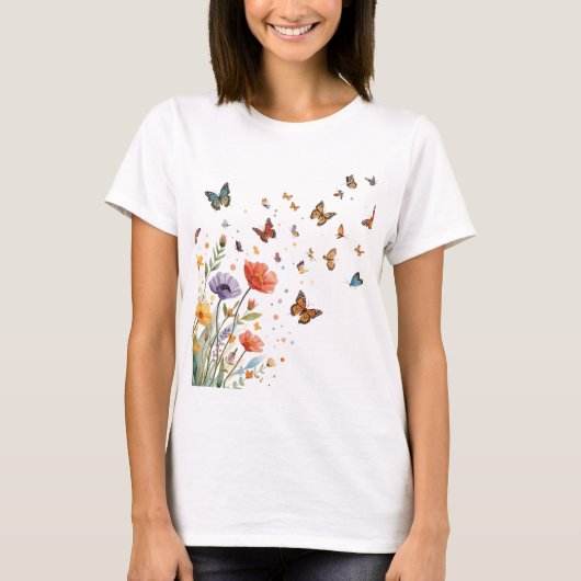 Butterflies T-shirt (Voorkant)