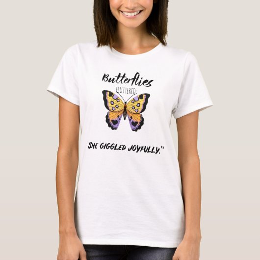 Butterflies T-shirt (Voorkant)