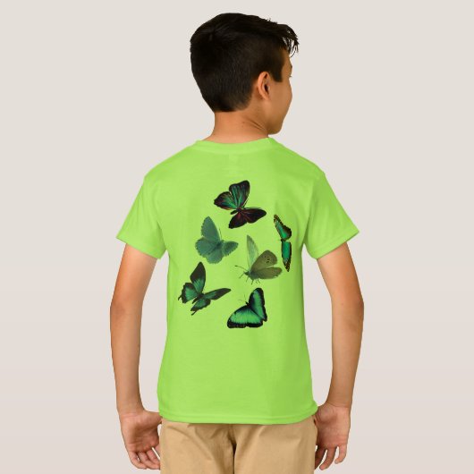 Butterflies T-shirt (Achterkant volledig)