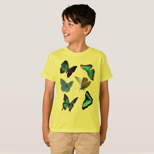 Butterflies T-shirt (Voorkant volledig)