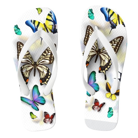 Butterflies Teenslippers (Voetbed)
