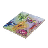 Butterflies Tegeltje (Zijkant)