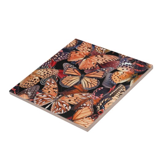 Butterflies Tegeltje (Zijkant)