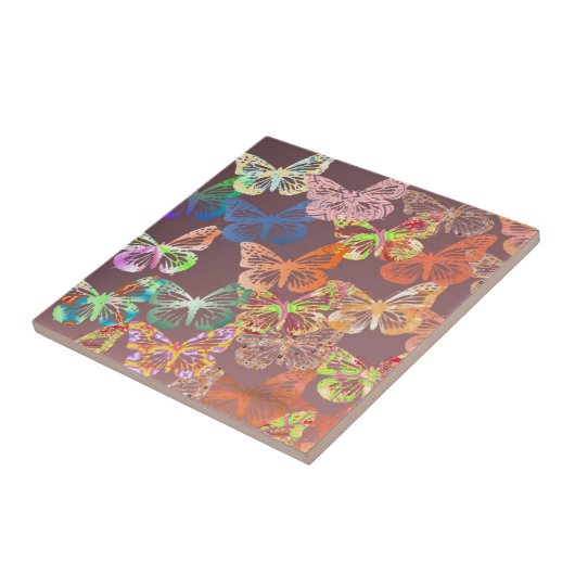 Butterflies Tegeltje (Zijkant)