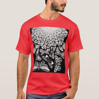 Butterflies Tessellation 1950 Maurits Cornelis Esc T-shirt