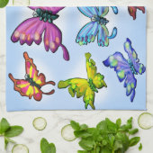 Butterflies Theedoek (Gevouwen)