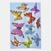 Butterflies Theedoek (Verticaal)