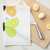 Butterflies Theedoek (Quarter Fold)