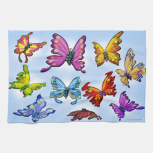 Butterflies Theedoek