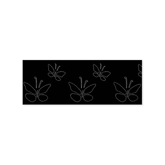 Butterflies Thunder_Cove Rubberstempel (Afrduk)
