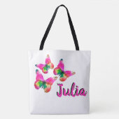 Butterflies Tote Bag (Voorkant)