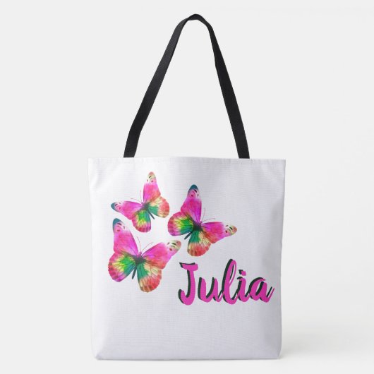 Butterflies Tote Bag (Voorkant)