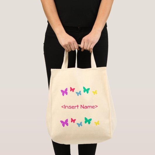 Butterflies Tote Bag (Voorkant (product))