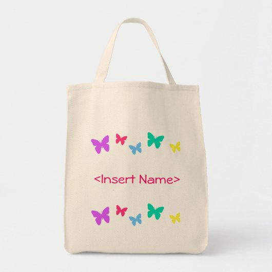 Butterflies Tote Bag (Voorkant)
