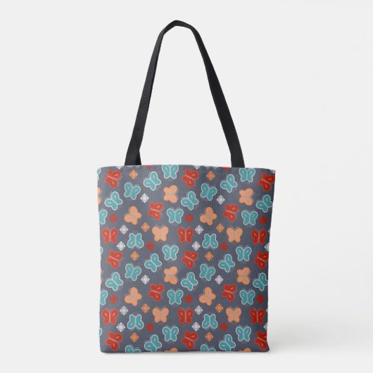 Butterflies Tote Bag (Achterkant)