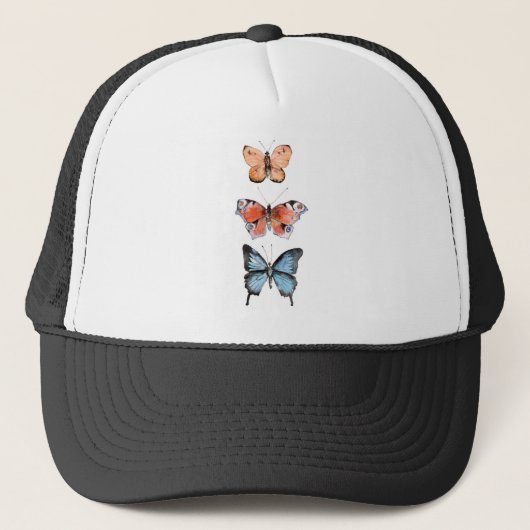 Butterflies Trucker Pet (Voorkant)