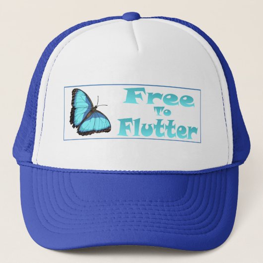 Butterflies Trucker Pet (Voorkant)
