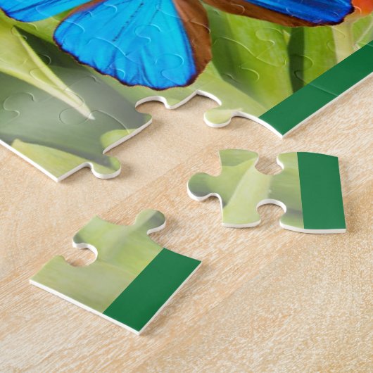 Butterflies & tulpenpuzzel legpuzzel (Zijkant)