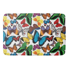Butterflies van de wereld badmat