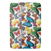 Butterflies van de wereld badmat (Voorkant Verticaal)