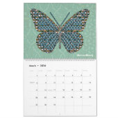 Butterflies van de wereldagenda kalender (Mar 2026)