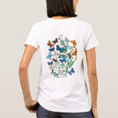 BUTTERFLIES VAN NATUUR T-SHIRT (Achterkant)
