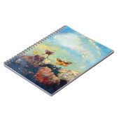 Butterflies van Odilon Redon, Whimsical Butterfly Notitieboek (Linkerzijde)