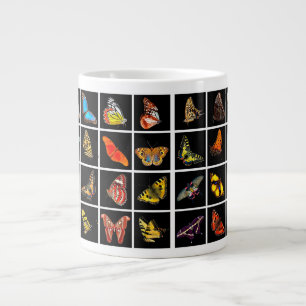 Butterflies van over de hele wereld grote koffiekop