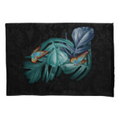 Butterflies van Paradise/Tropische Turquoise Splas Kussensloop (Voorkant)