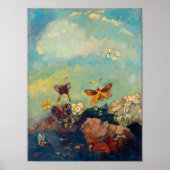 Butterflies van Redon Fine Art Poster (Voorkant)
