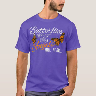 Butterflies verschijnen als Angels bij de monoarch T-shirt